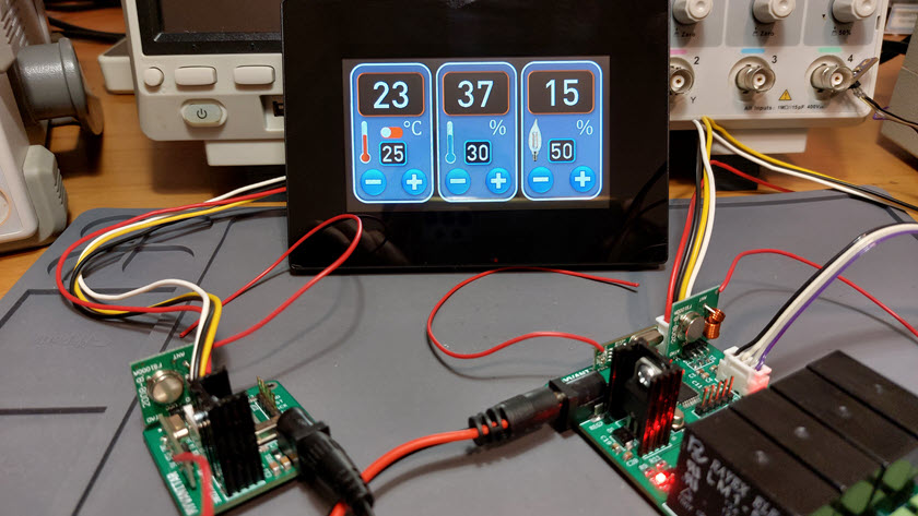 home automation temperature humidity