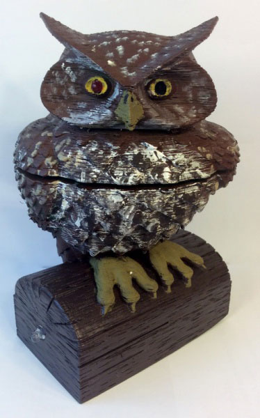 Completed owl model