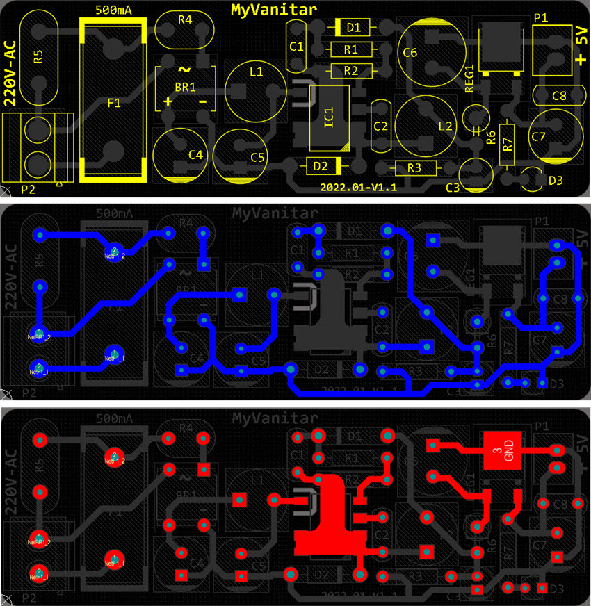 Transformerless Power Supply Using LNK304-2