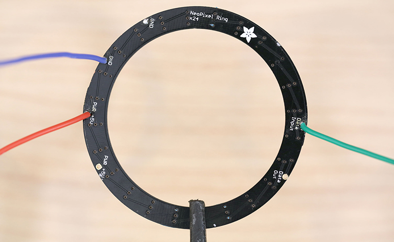 Wire NeoPixel Ring