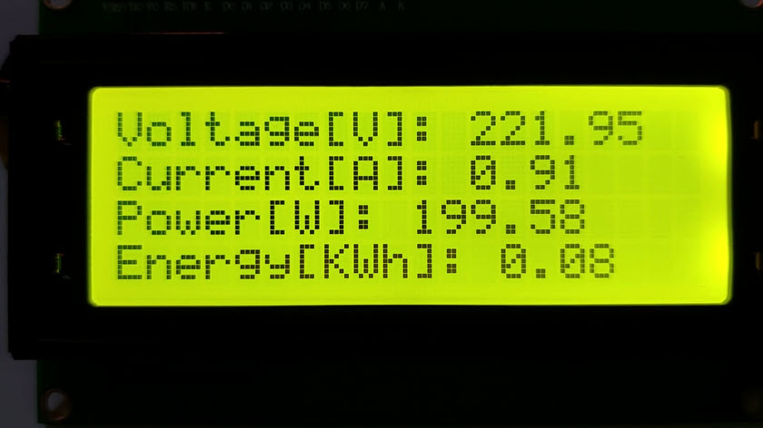 Digital AC Energy Meter Circuit  5