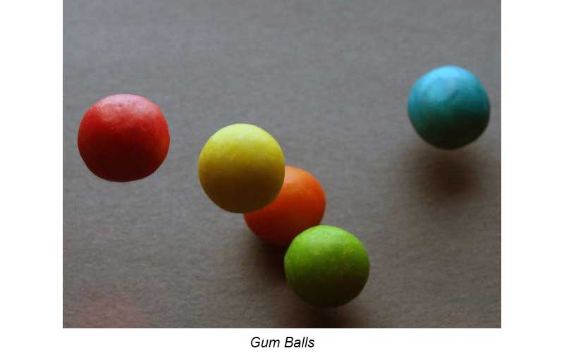 Gum balls