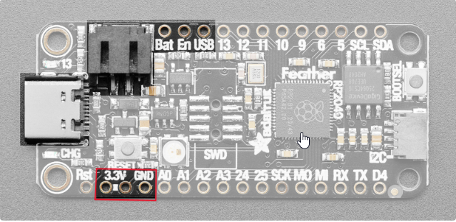 Connecting the PDM Microphone