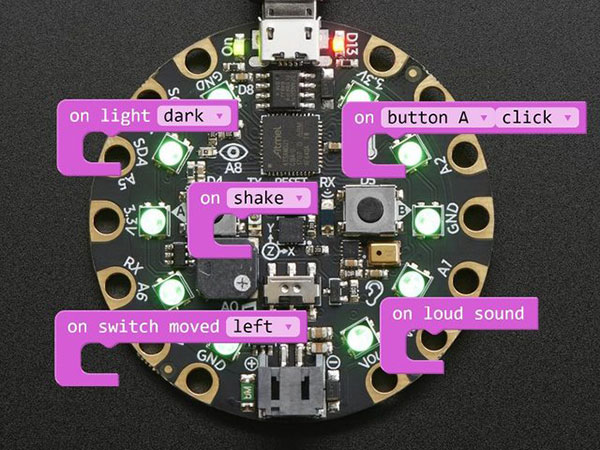 Sensors and MakeCode