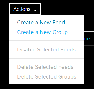 Create Feed