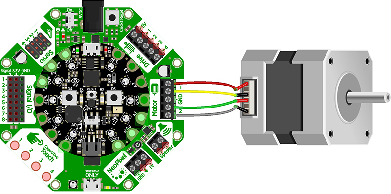 If you are using our "12V" bi-polar stepper