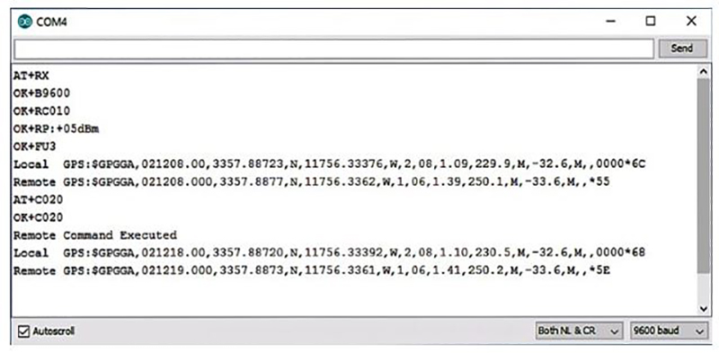 GPS Data from a remote transmitter