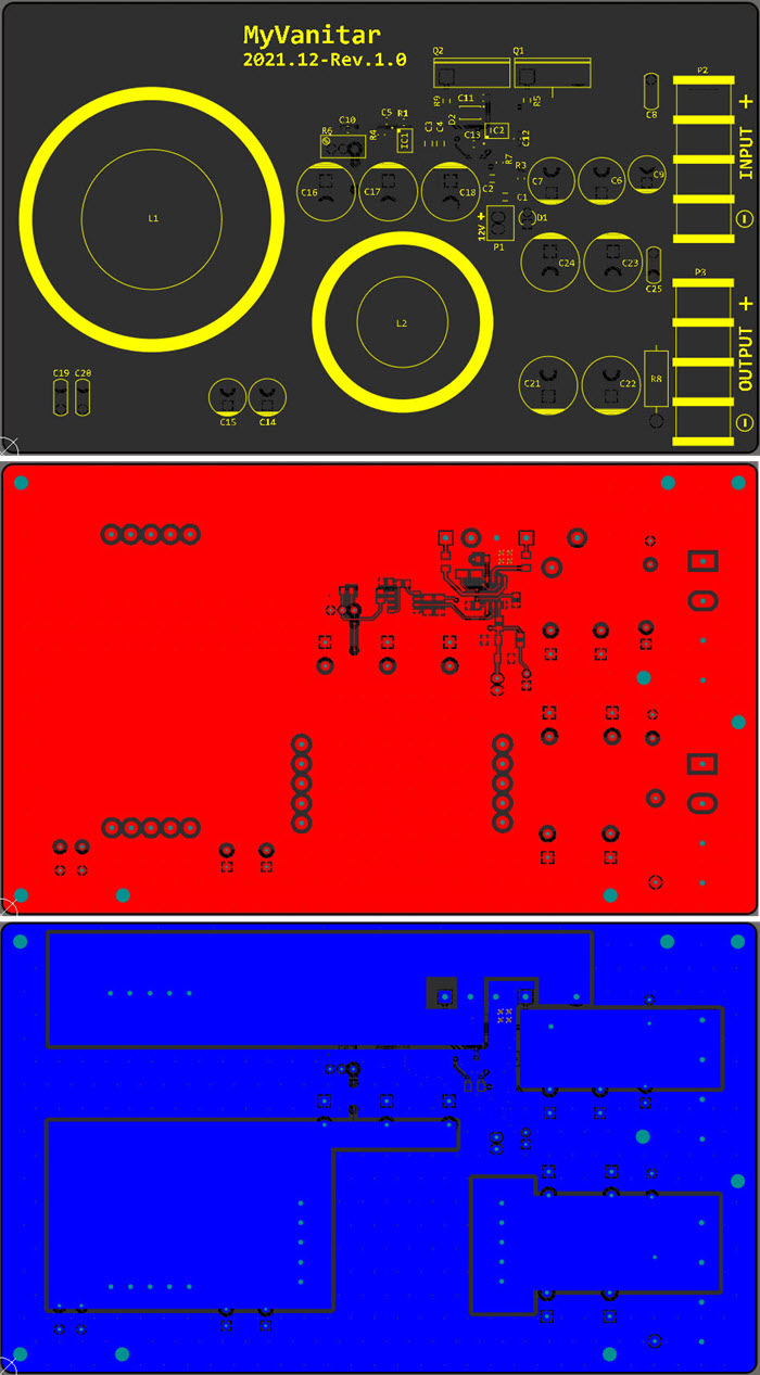 dc to dc buck converter low noise