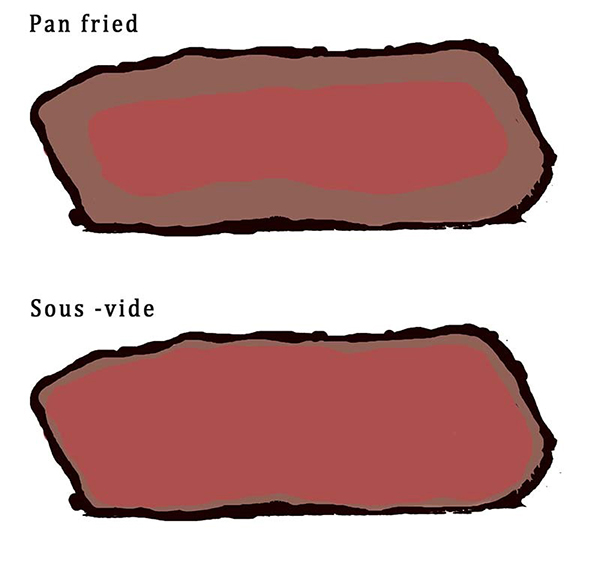 pan-fried vs. Sous-vide