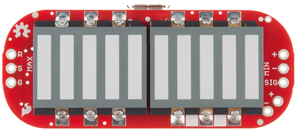 MyoWare LED Shield (top view)