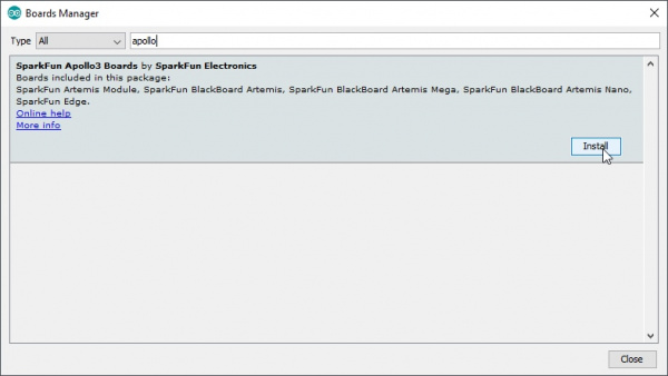 SparkFun-Arduino-Apollo3-Boards-Install