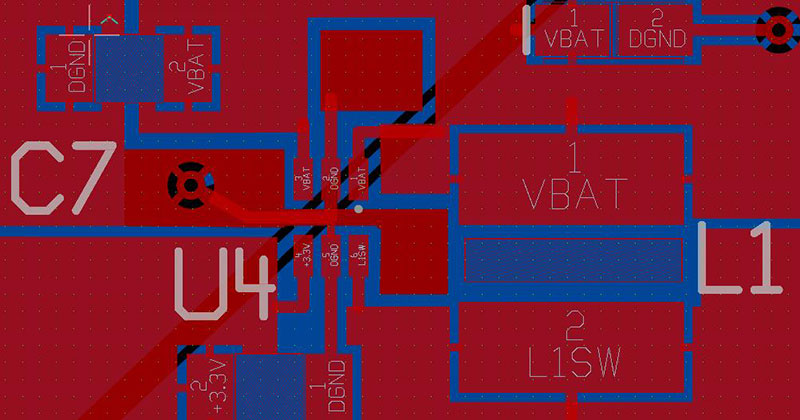 Current PCB Layout of LTC3525-3.3