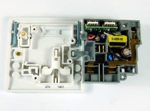 The innards of the USB wall socket