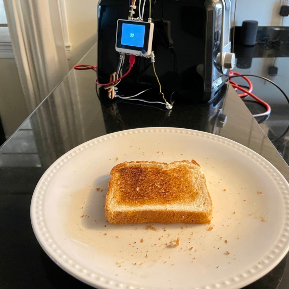 Perfect toast from the perfect toast machine