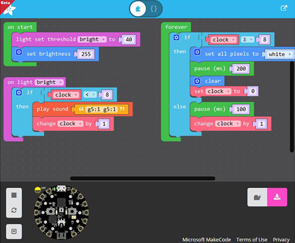 Microsoft MakeCode Code Editor 3