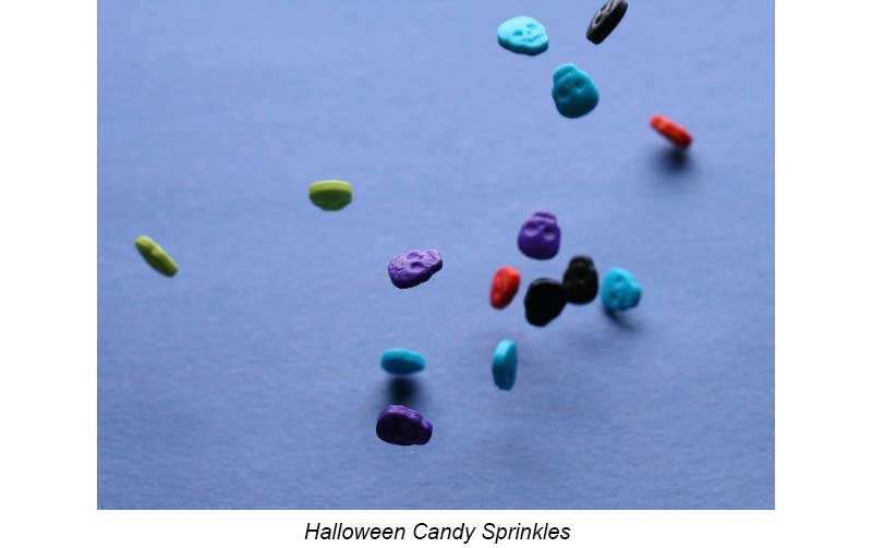 Halloween candy sprinkles