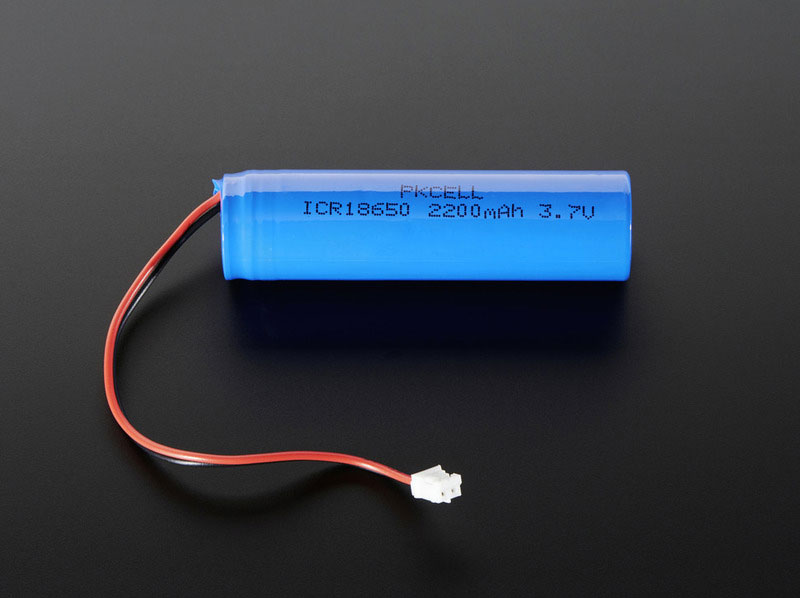 2200 mAH or 2500 mAH Battery