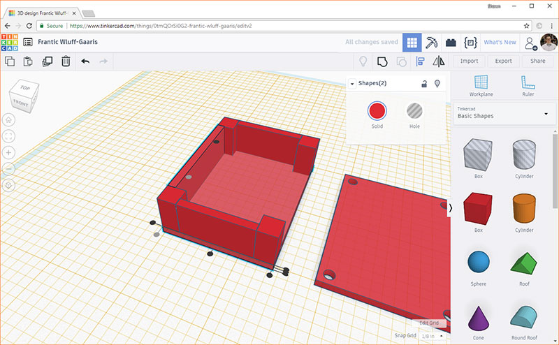 Rotate wall as necessary/align it between two posts