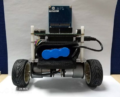 Back view of the robot