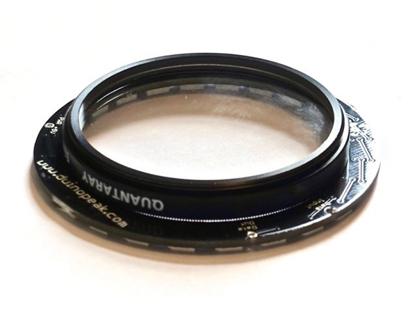 LED ring on the 52mm filter