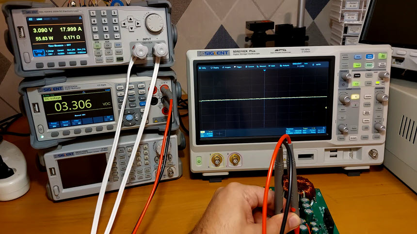 adjustable dc to dc buck conveter circuit