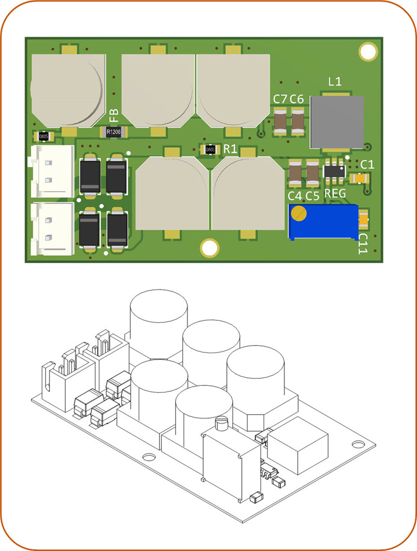 adjustable switching power supply 