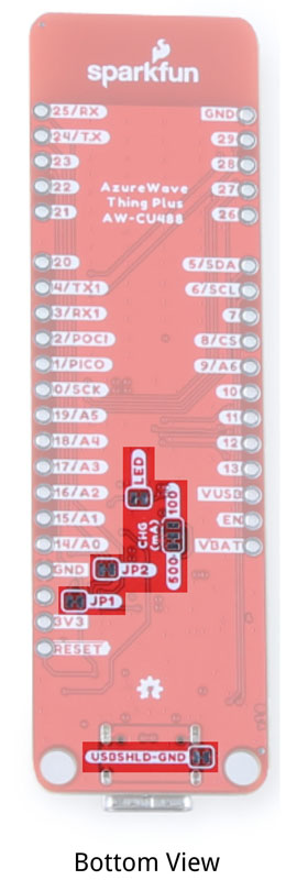 AzureWave AW-CU488 Jumpers