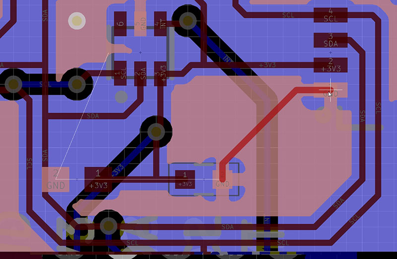 I am routing the GND air wires