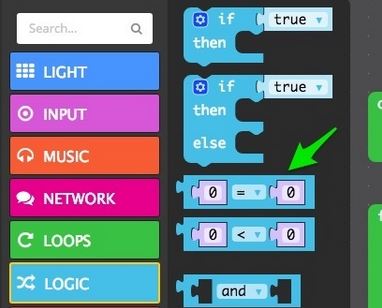 Test Condition 0=0 Block from Logic Category