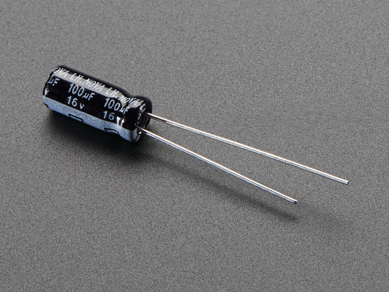 100uF electrolytic capacitor 