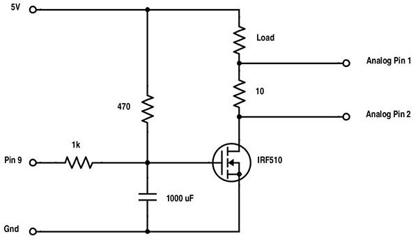 The Output Circuit Schematic