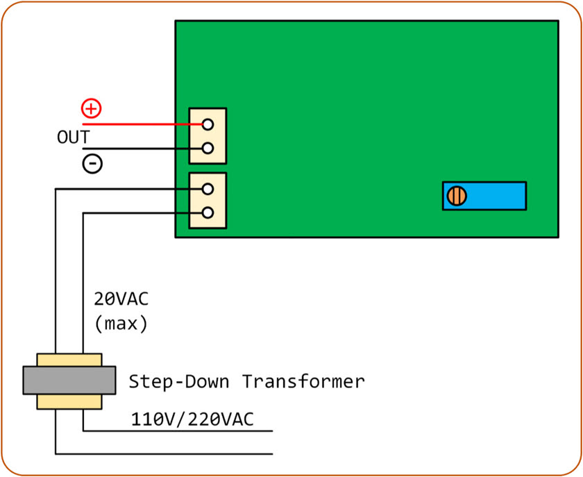 adjustable switching power supply schematic