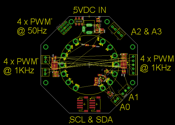 started sketching out the PCB design