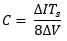 Capacitor equation