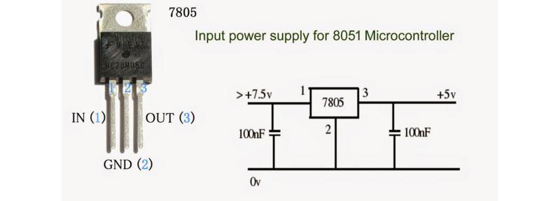 8051 Input Power Supply