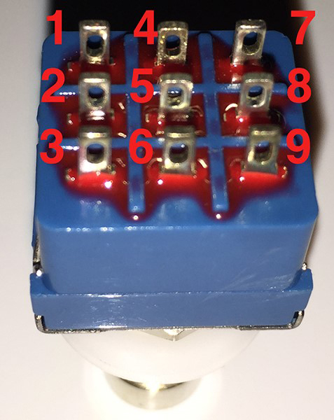 reference for how each lug is numbered