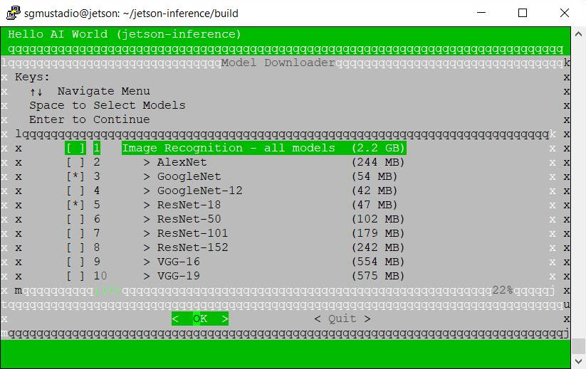 Load model in Jetson Nano