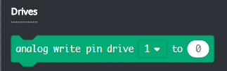 Each Drive output is a PWM output