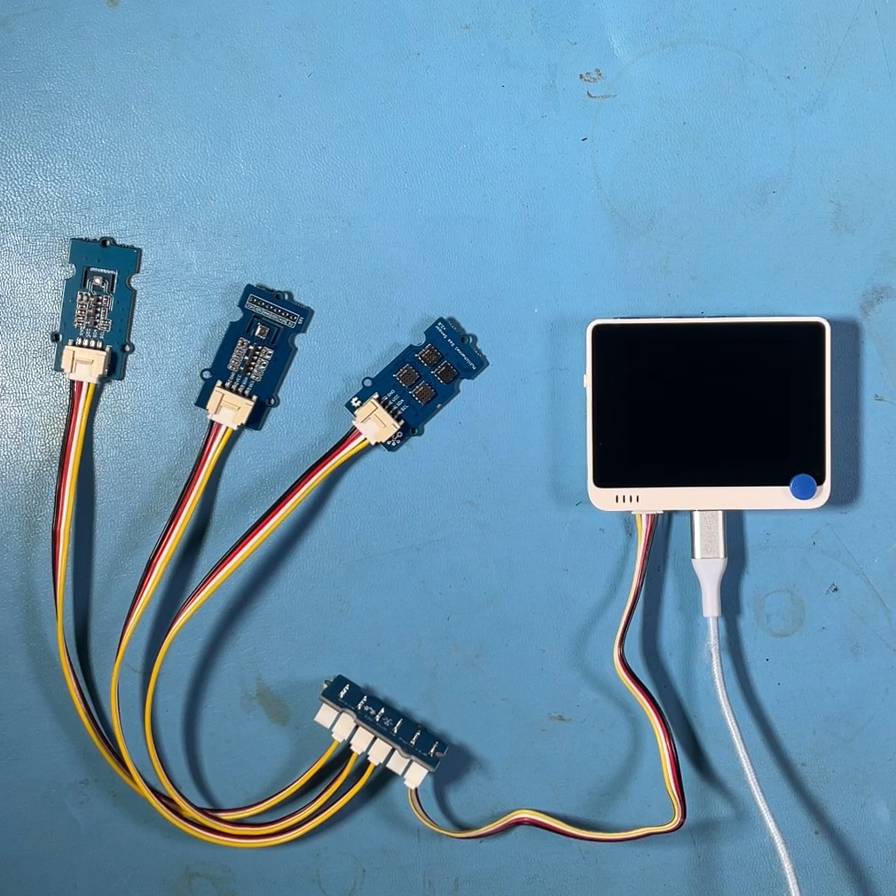 Connecting gas sensors to the Wio Terminal