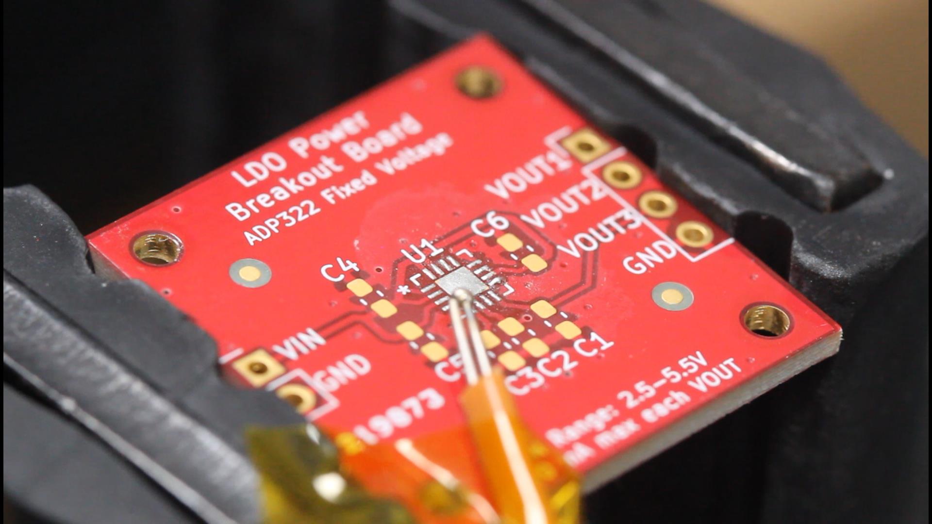 Attaching thermocouple to PCB